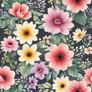 watercolor flowers png