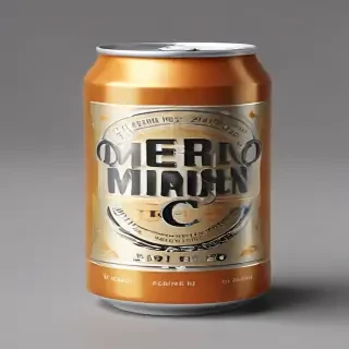 beer can mockup