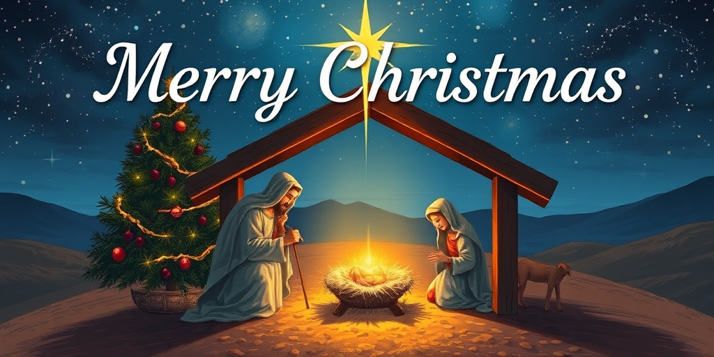 merry christmas nativity images free