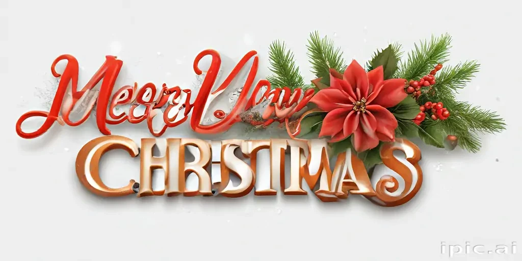 merry christmas png transparent