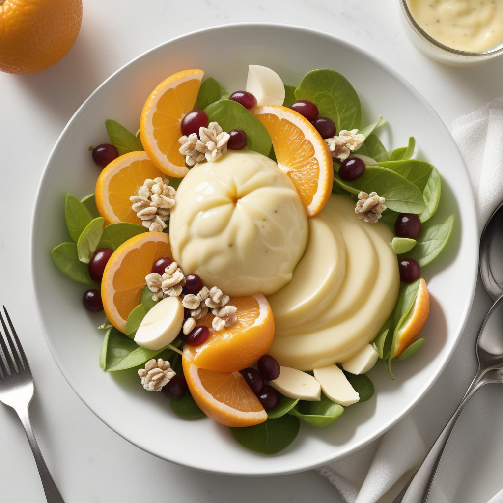 mandarin orange salad with instant vanilla pudding