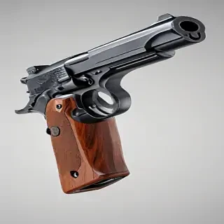 gun with no background