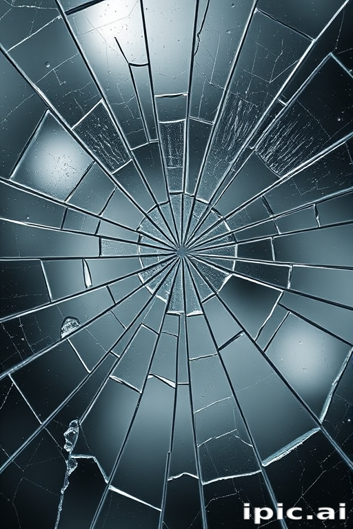 wallpaper broken glass