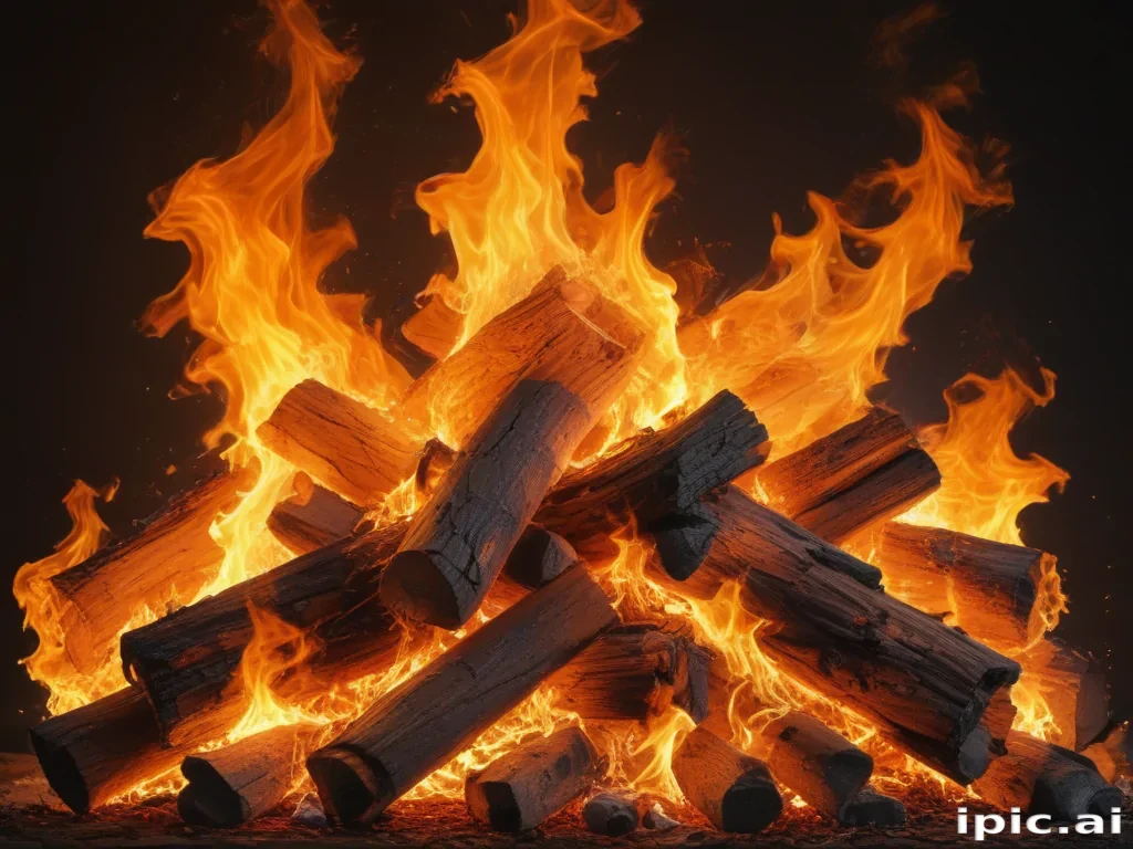 background for fire