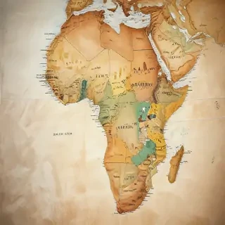 map of africa