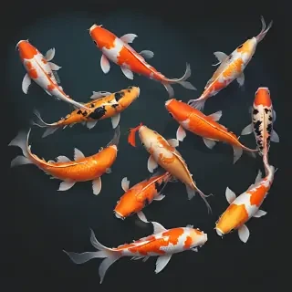 koi fish png