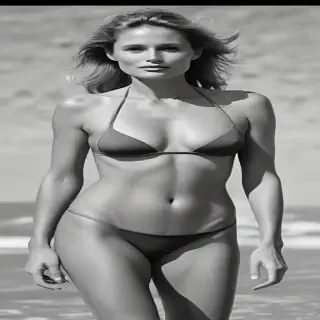 Lauren Hutton in bikini