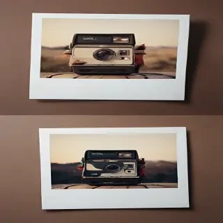 polaroid mockup