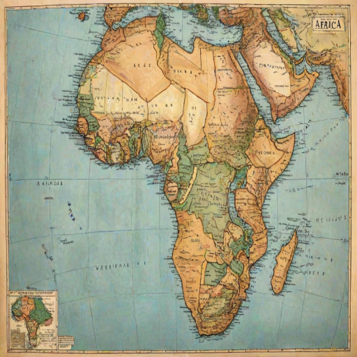 map of africa
