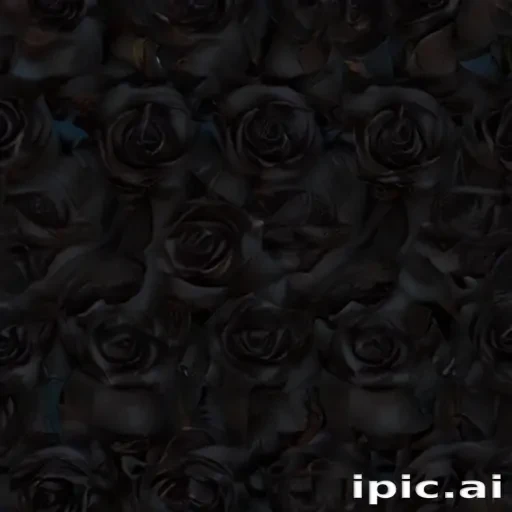 black roses background