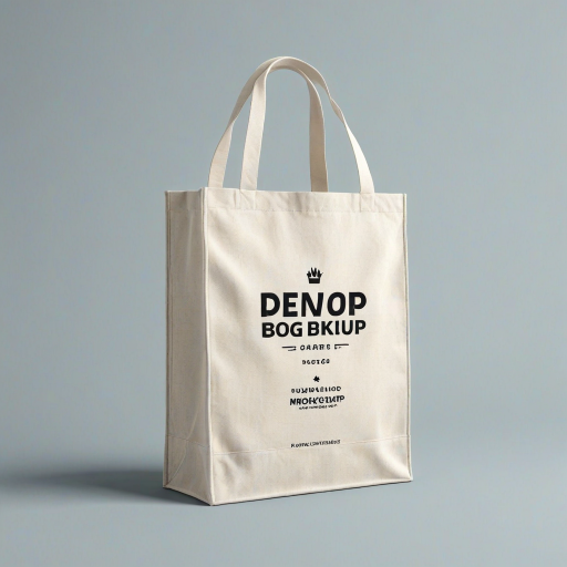canvas bag mockup