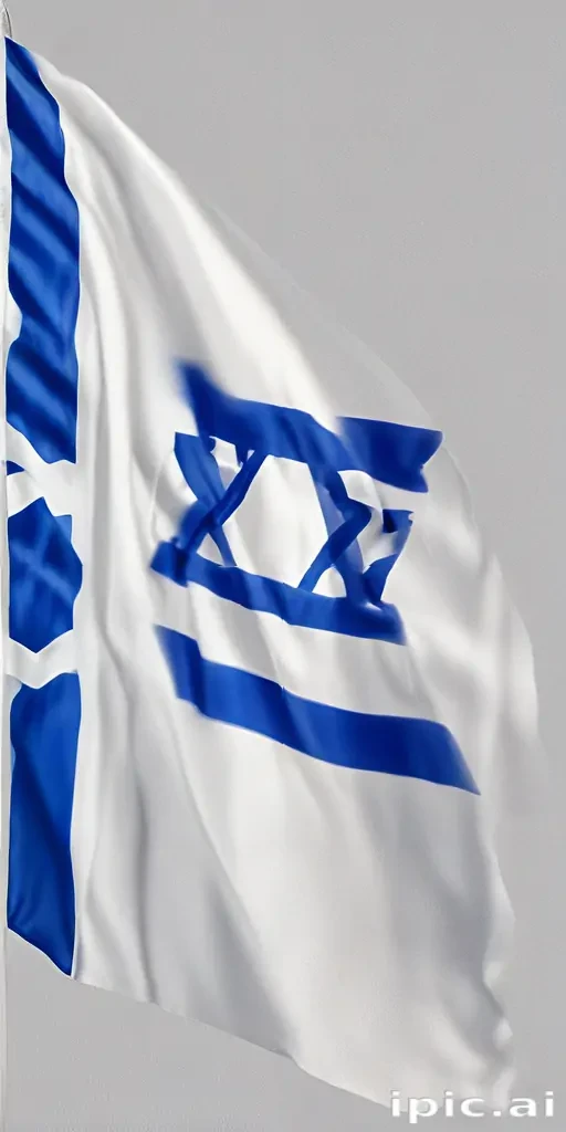 transparent israel flag