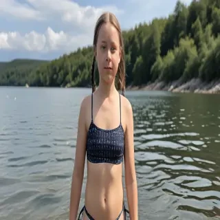 greta thunberg in bikini