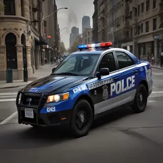 police car wallpaper