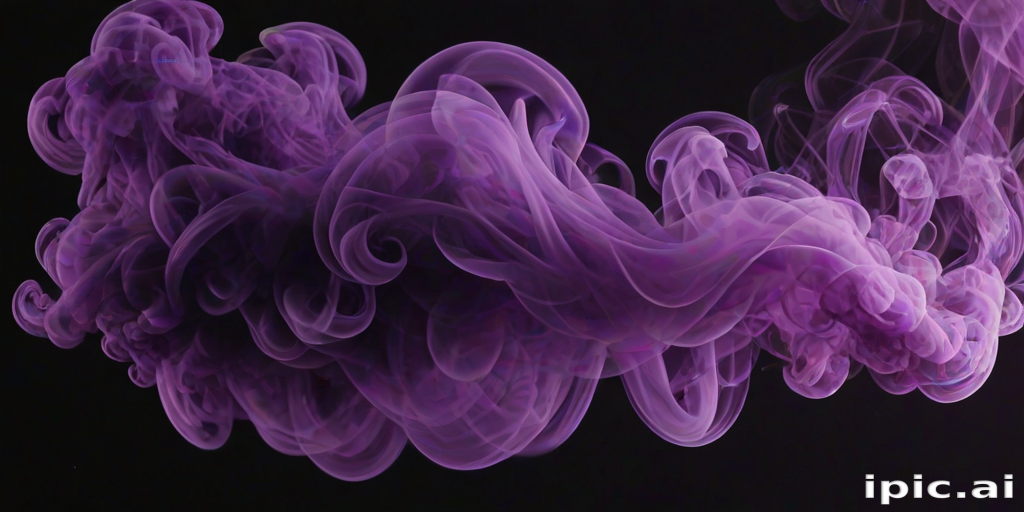 purple smoke png