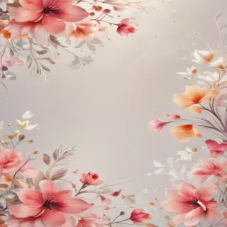 light floral background