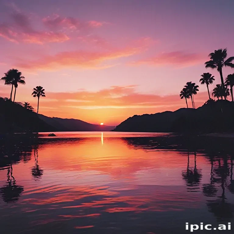 aesthetic wallpaper sunset