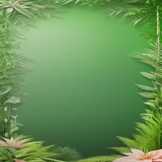 greenery background aesthetic