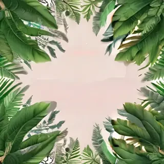 greenery background aesthetic