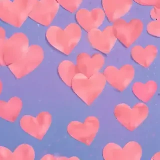 heart background aesthetic