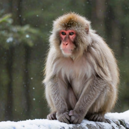 snow monkey