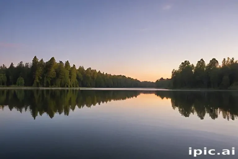 background lake