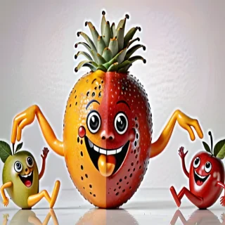 dancing fruit