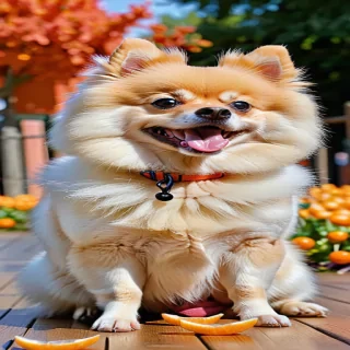 spitz dog