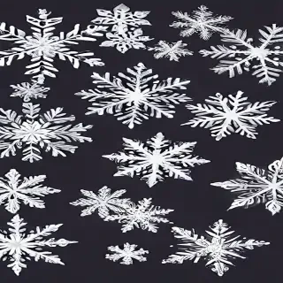 free snowflake clip art