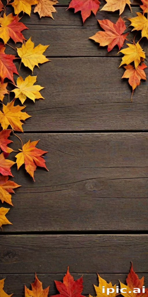 autumn leaves iphone wallpaper