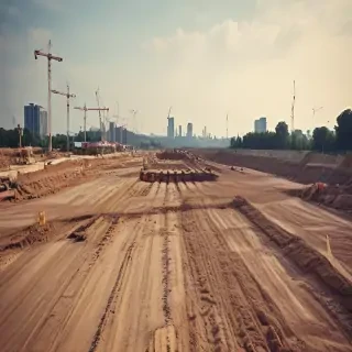 construction site background