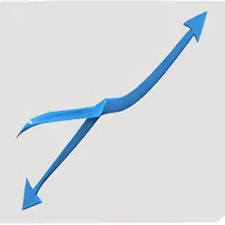 blue arrow png