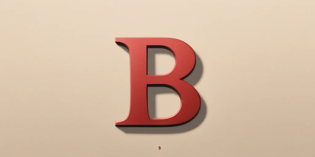 letter b