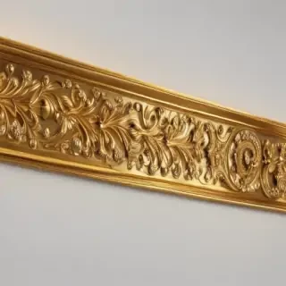 gold border transparent
