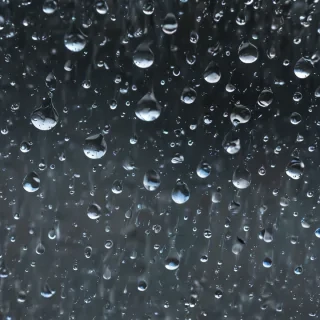 water droplets transparent