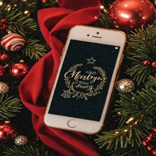 christmas phone wallpaper iphone