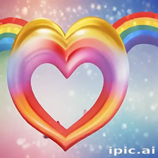 rainbow heart png