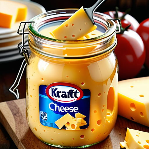 kraft cheese in a jar