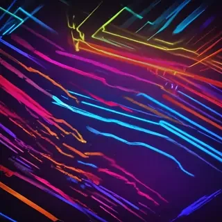 neon colored backgrounds