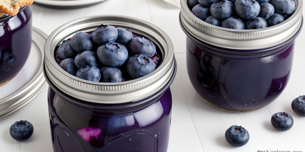 blueberry pie filling canning recipe