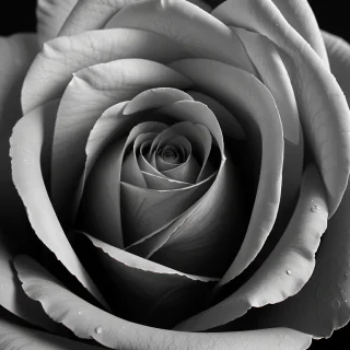 rose pictures in black and white