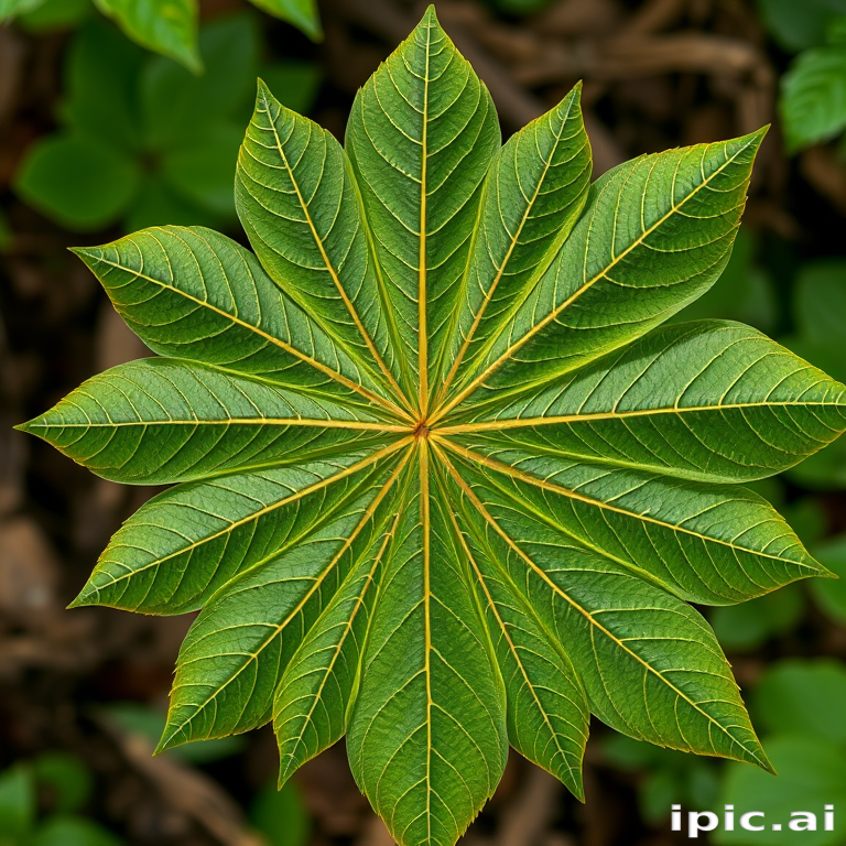 leaf circle