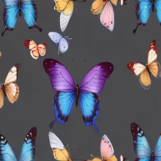 butterfly background transparent
