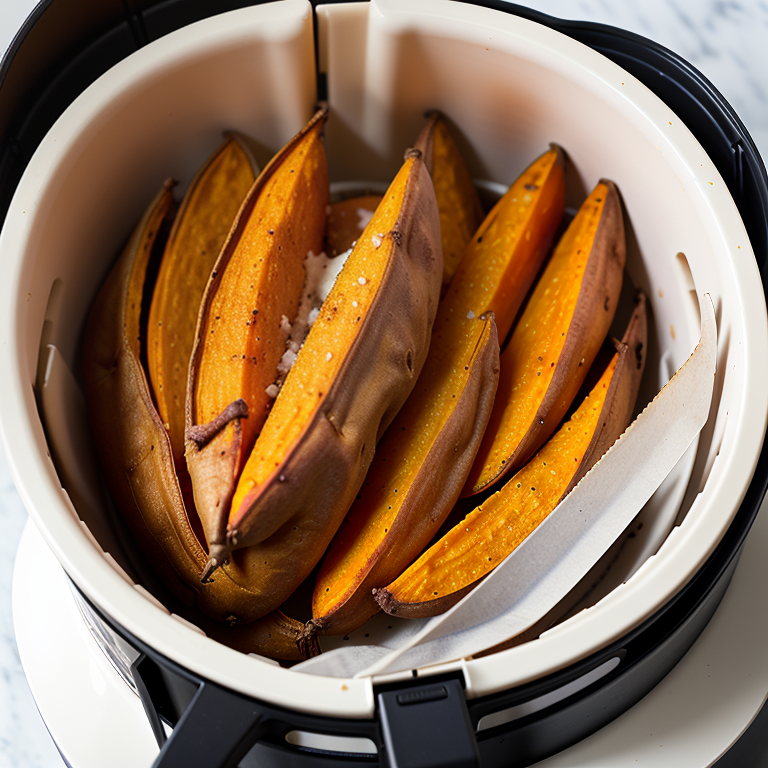 roasted sweet potato air fryer