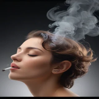smoking transparent background