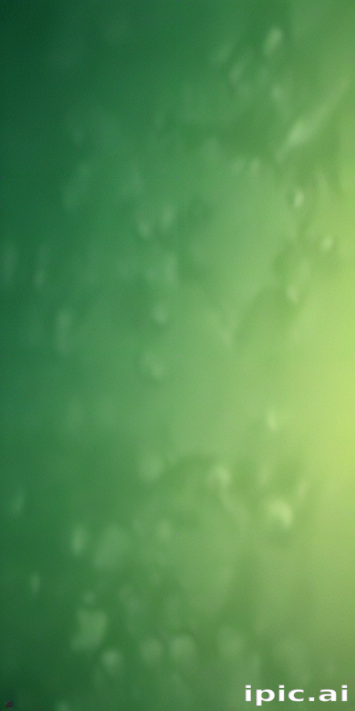 Soft Green Background with Subtle Patterns and Gentle Light Effects