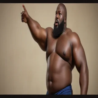big black fat men