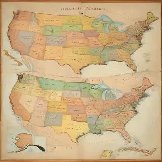 usa map states