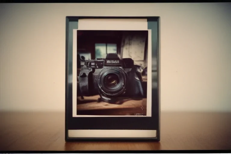 aesthetic polaroid frame
