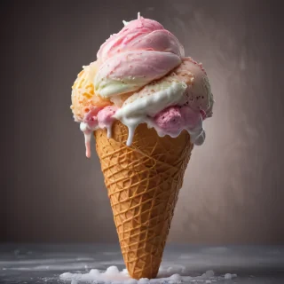 ice cream cone photo